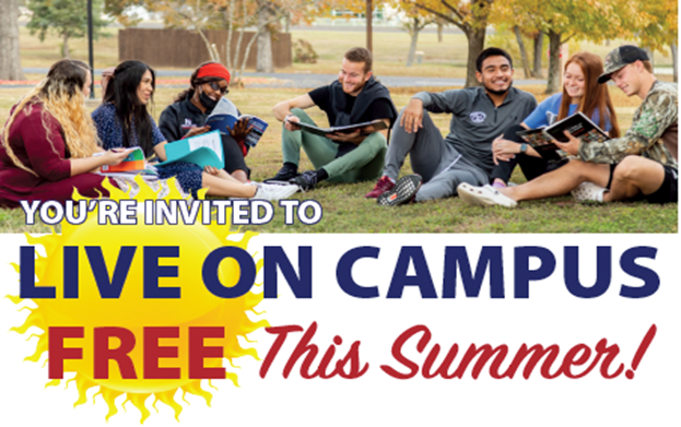 Live On Campus Free This Summer