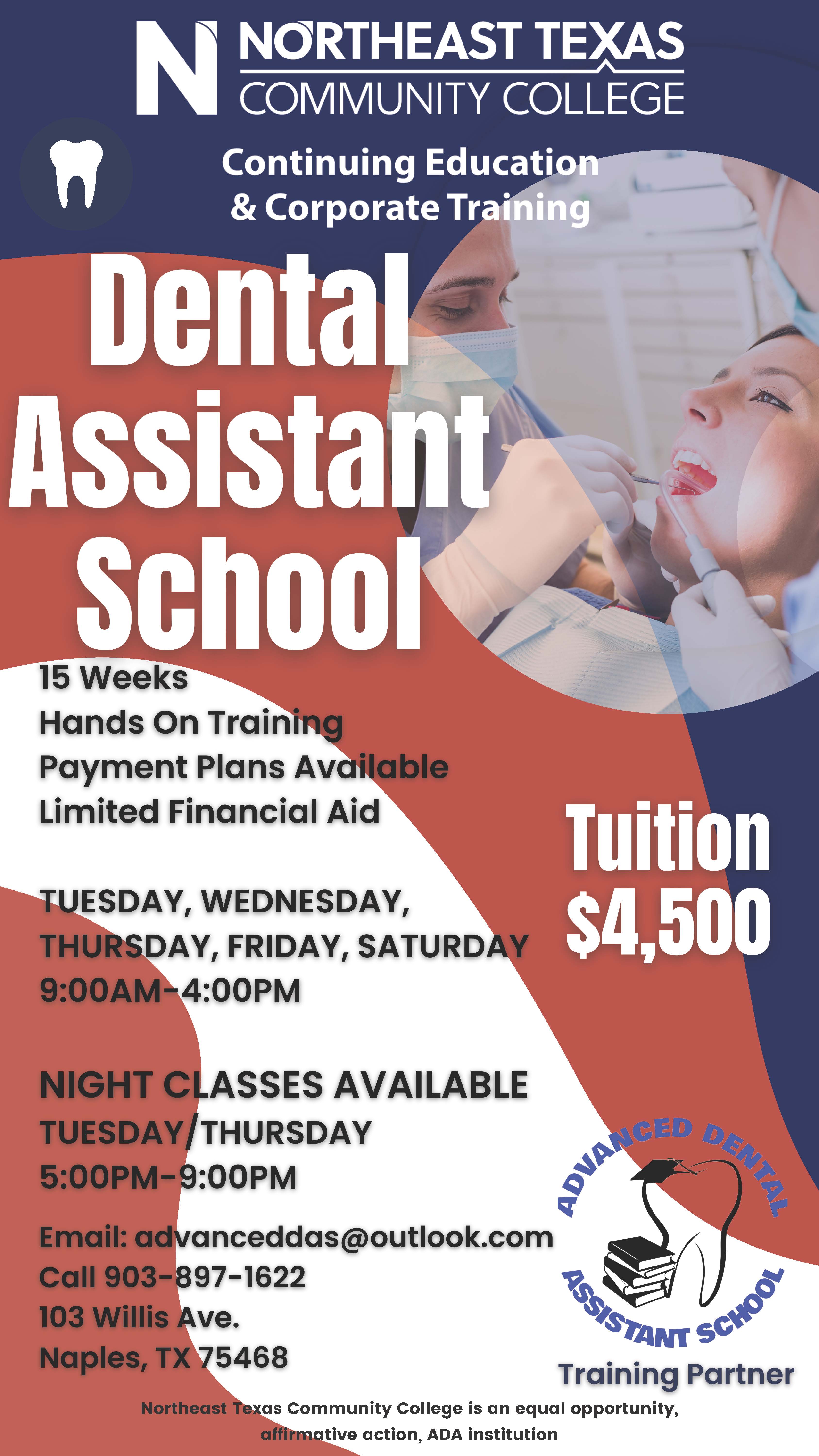 Flyer for Dental Assistant