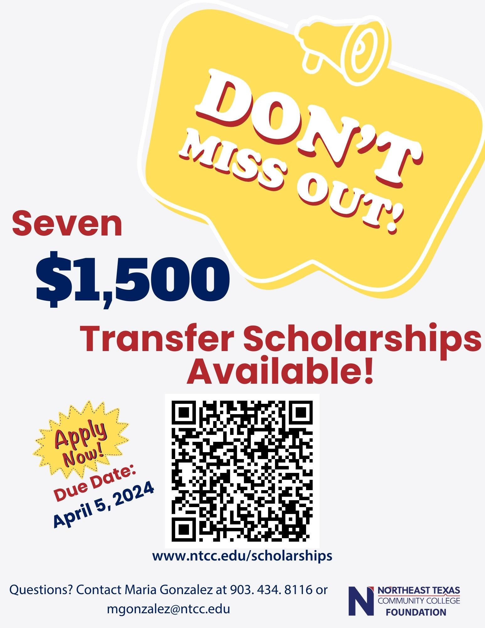 transfer scholarship graphic