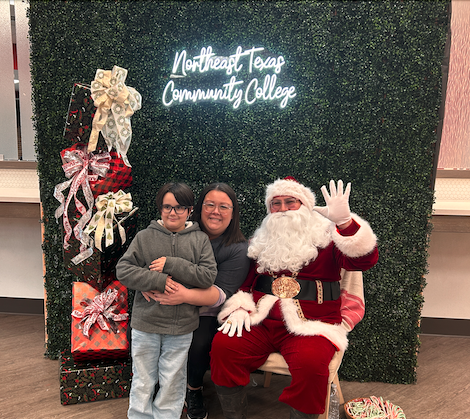 santa visiting NTCC