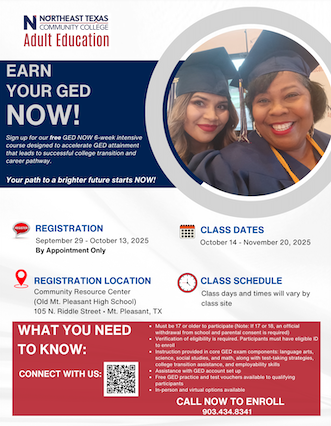 GED flyer