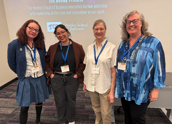 fulgham with other conference presenters