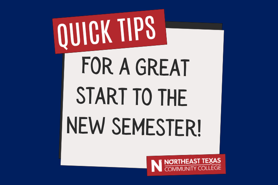 tips for a great semester graphic