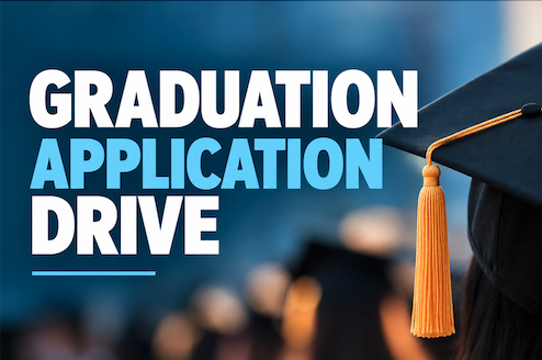 Graduation Application Drive planned for Oct. 13
