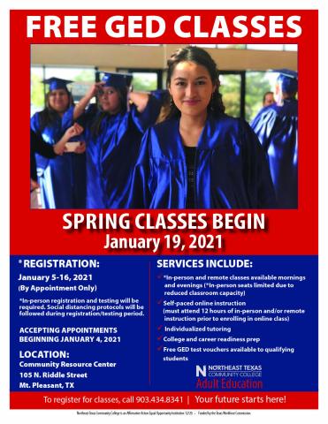 free ged classes
