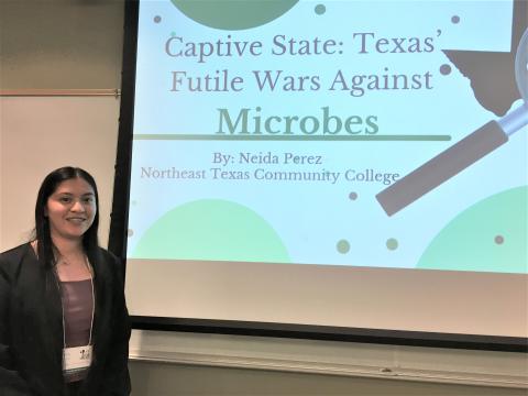 Neida Perez’s Oral Presentation on Texas’ Losing Wars against Microbes