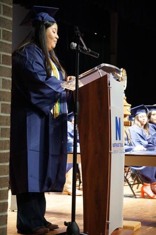 Torreblanca giving speech