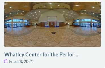 Tour the Whatley Center for Performing Arts