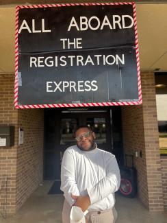 all abord the registration express