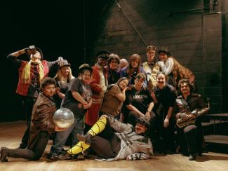 Twelfth Night or What You Will group photo with all cast memebers