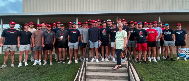 baseball team at harts bluff