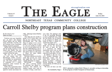 screenshot of eagle front page