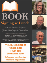 book signing flyer