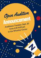 open audition graphic