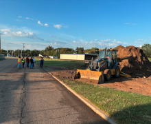 back hoe training