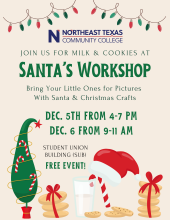 santa's workshop flyer