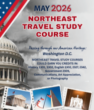 travel course flyer