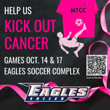 kick out cancer graphic