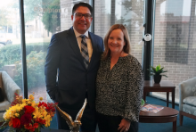 Dr. Rose and wife Tracie