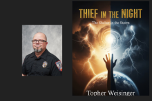 Weisinger book cover and headshot