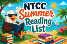 reading list graphic with eagle