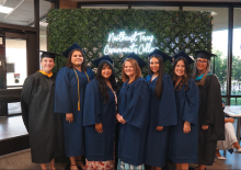 August 2026 MLT graduates with faculty