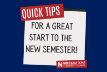 tips for a great semester graphic