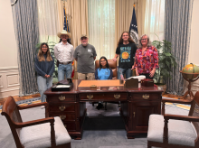 George H. W. Bush Presidential Library oval office