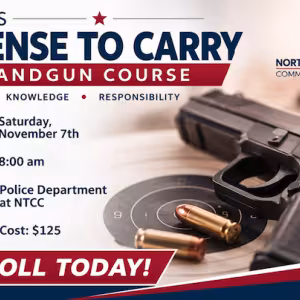 Texas License to Carry class planned for November 7th