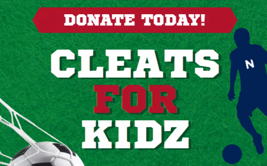 Cleats for Kidz donation drive underway