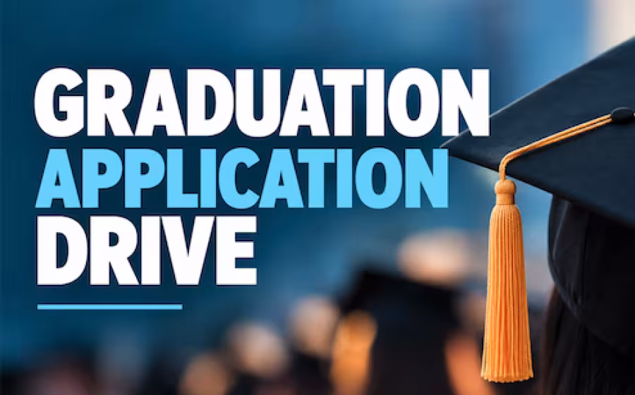Graduation Application Drive planned for Oct. 13