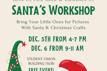 santa's workshop flyer