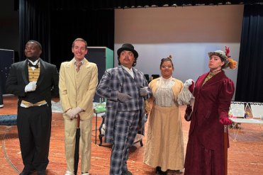 cast at dress rehearsal