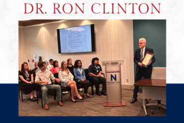 clinton receiving award