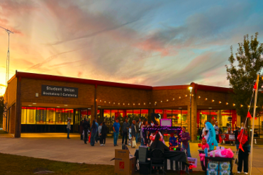 scare affair at sunset