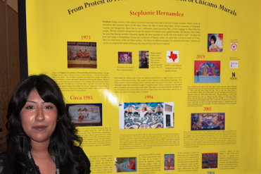 hernandez with poster