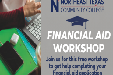 financial aid workshop graphic