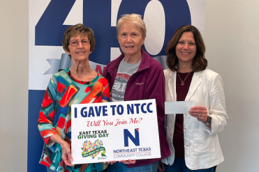 class of 65 presents check