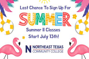 summer classes graphic