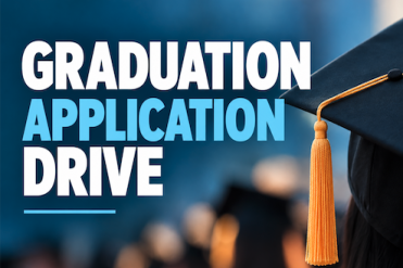 graduation application drive graphic (decorative)