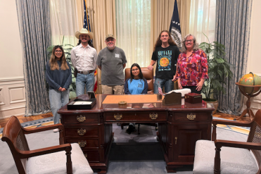 George H. W. Bush Presidential Library oval office