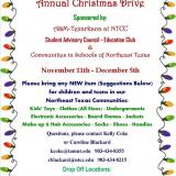 toy drive flyer