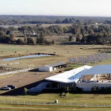 aerial shot of NTCC farm