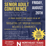 adult conference flyer