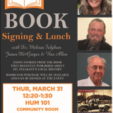 book signing flyer