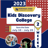 kids discovery college flyer