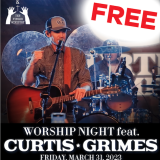 Curtis Grimes concert poster
