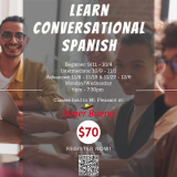 conversational spanish flyer