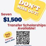 transfer scholarship graphic
