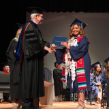 girl graduating